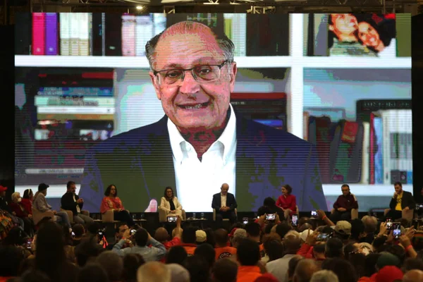 lançamento da chapa Lula-Alckmin