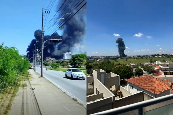 Vazamento em caminhão-tanque provoca incêndio em Sorocaba