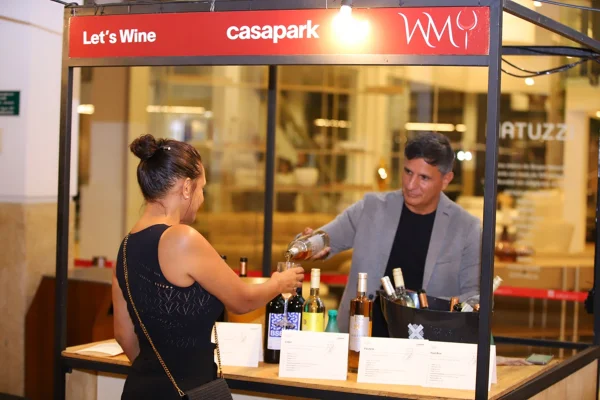 Let's Wine no Casapark