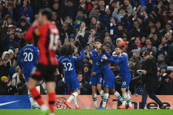 Jogadores do Chelsea