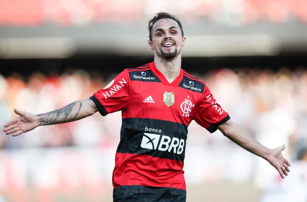 Foto colorida de Michael, no Flamengo - Metrópoles
