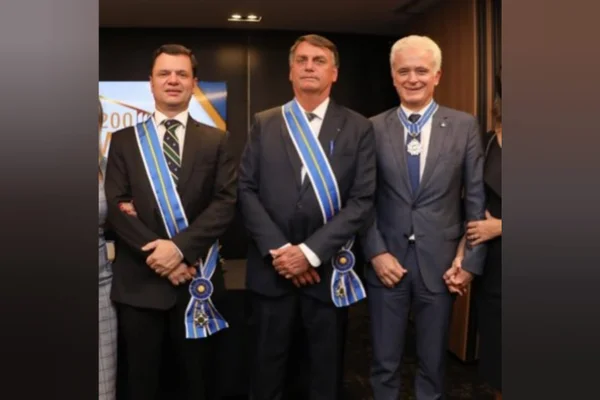 Anderson Torres, Jair Bolsonaro e Antonio Lorenzo