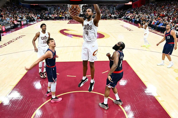 Imagem colorida da partida entre Cavaliers e Clippers - Metrópoles