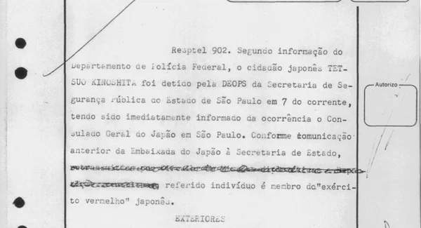 Itamaraty ajudou a evitar atentado a príncipe do Japão no Brasil em 1978 - destaque galeria