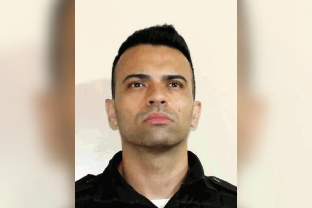 Policial militar Bruno Dias Delaroli foi preso em flagrante logo após o crime, mas responde em liberdade desde novembro de 2021, com medidas cautelares Policial militar Bruno Dias Delaroli foi preso em flagrante logo após o crime, mas responde em liberdade desde novembro de 2021, com medidas cautelares