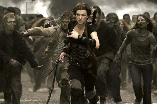 Cena do filme Resident Evil
