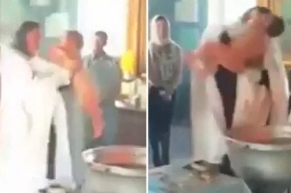 Padre realiza batismo violento, causa revolta e é afastado de ofícios