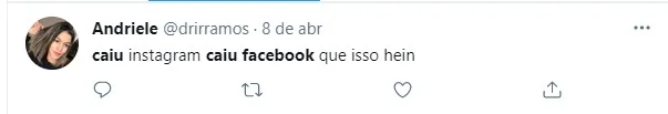 Facebook e Instagram têm instabilidades e saem do ar nesta quinta - imagem 5 Facebook e Instagram têm instabilidades e saem do ar nesta quinta - imagem 5