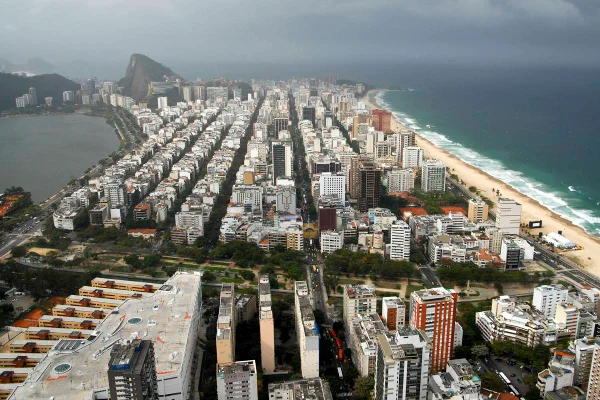 Foto colorida do Jardim de Alha, no Rio de Janeiro - Metrópoles