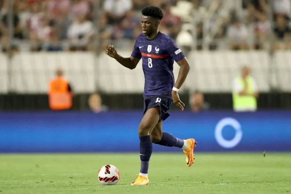 Tchouaméni pela seleção da França