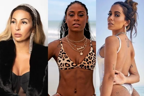 Valesca, Rebecca e Anitta