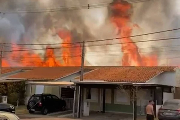Onda de calor e baixa umidade do ar elevam risco de incêndio em São Paulo. Veja quais cidades foram citadas no alerta da Defesa Civil - Metrópoles