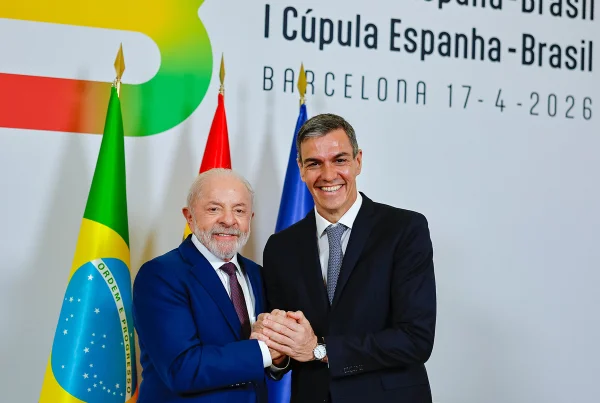 Presidente Lula e o presidente de governo da Espanha, Pedro Sanchéz