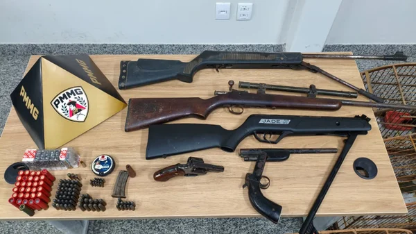 armas utilizadas para caçar aves