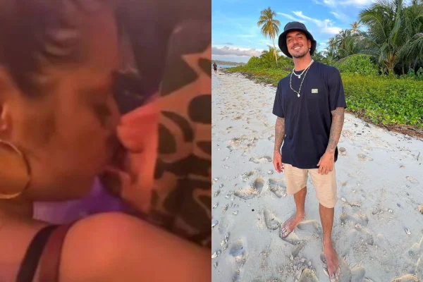 Gabriel Medina é flagrado aos beijos em festa em Porto Alegre