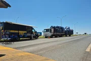 Caminhoneiro bêbado é preso transportando carga pesada excedente por 600 km - imagem 2 Caminhoneiro bêbado é preso transportando carga pesada excedente por 600 km - imagem 2