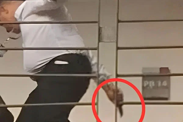 Unicamp: Momento Em Que Docente Pega A Faca Para Atacar O Aluno.