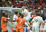 Haaland na partida diante da Costa do Marfim pela Copa do Mundo Haaland na partida diante da Costa do Marfim pela Copa do Mundo