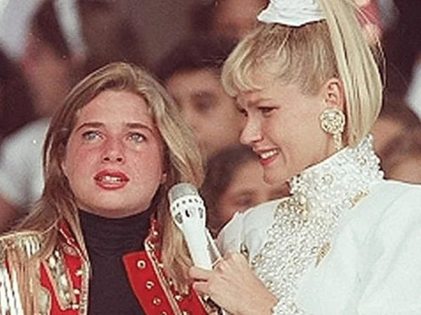 Xuxa e Letícia Spiller nos anos 1990 - Metrópoles