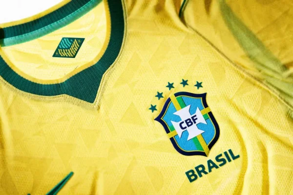 Imagem colorida do uniforme da Seleção Brasileira
