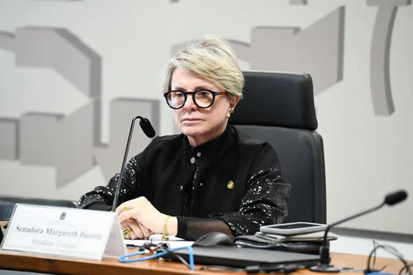 Foto colorida da senadora Margareth Buzetti (PSD-MT) - Metrópoles