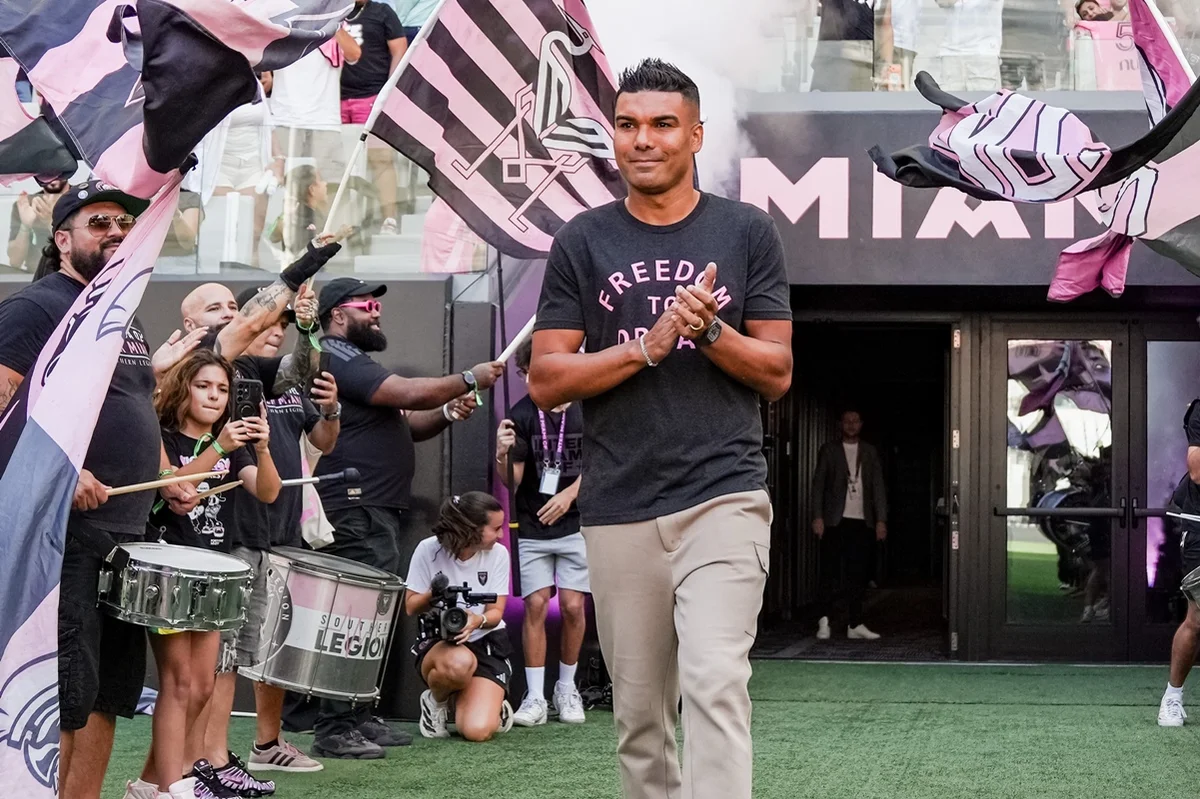Casemiro se apresentou ao Inter Miami nessa quinta-feira (30/7) Casemiro se apresentou ao Inter Miami nessa quinta-feira (30/7)