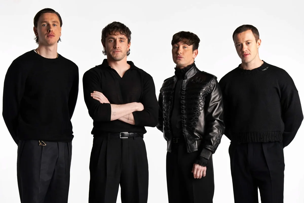 Paul Mescal, Barry Keoghan, Joseph Quinn e Harris Dickinson Paul Mescal, Barry Keoghan, Joseph Quinn e Harris Dickinson