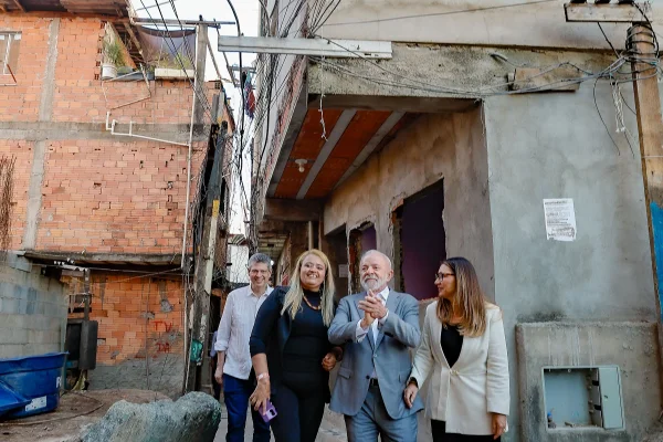 Lula na Favela do Moinho
