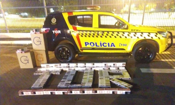 Homem é preso com 1,6 mil maços de cigarros contrabandeados no DF