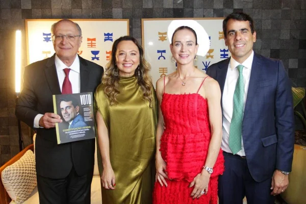 Geraldo Alckmin, Karim Miskulin, Maria Carneiro e Rafael Carneiro
