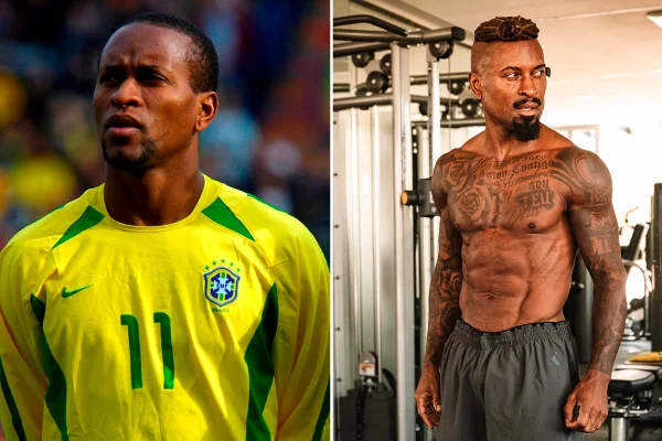 Jogador Zé Roberto surpreende antes e depois