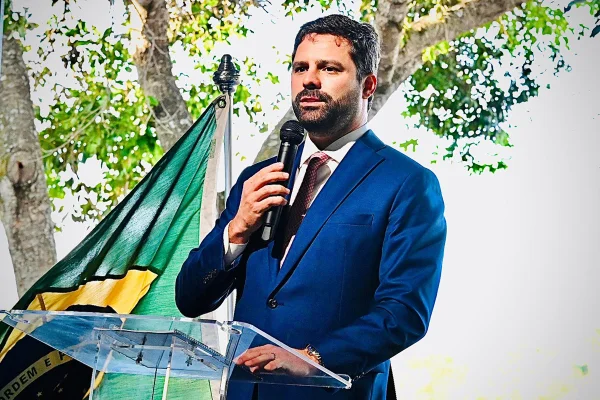 Foto colorida mostra Manoel Carlos de Almeida, secretário-executivo do Ministério da Justiça e da Segurança Pública em 2025 - Metrópoles