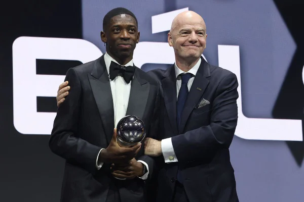 Fifa The Best: Ousmane Dembélé é eleito o Melhor do Mundo
