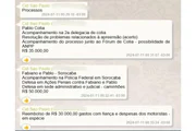 Em mensagem, advogado fala sobre pagamento de "acerto" com policiais 