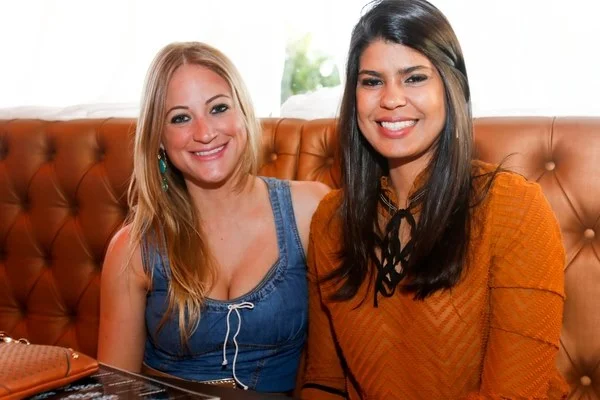 Patricia Amorim e Sarah Mundim Patricia Amorim e Sarah Mundim