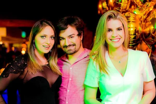 Mel Cavalcante, Felipe Abem e Sabrinna Albert Mel Cavalcante, Felipe Abem e Sabrinna Albert