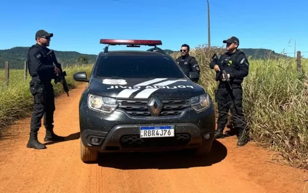 imagem colorida avô preso suspeito de estuprar neta goias