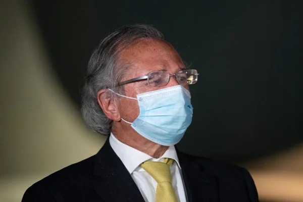 Presidente e autoridades brasil fazem coletiva no alvorada para falar de economia do Brasil