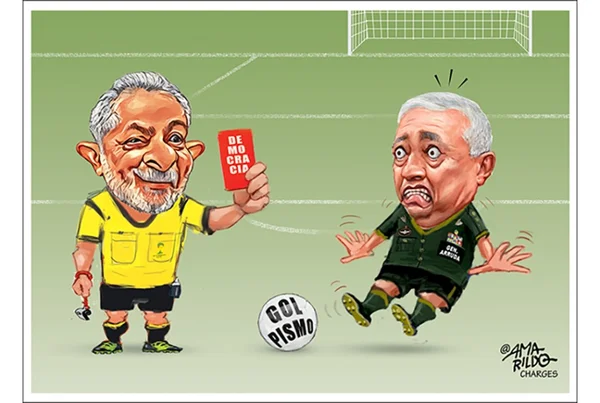 Charge do Amarildo