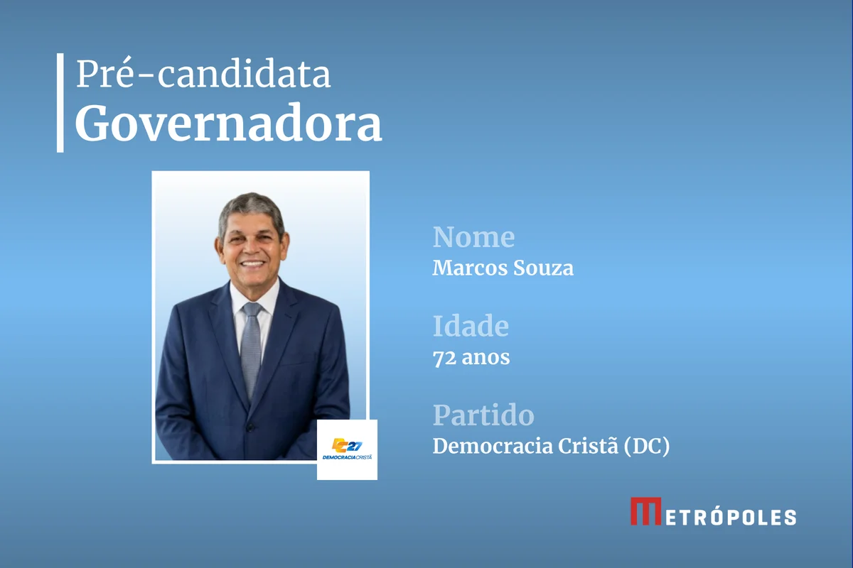 Marcos Souza é pré-candidato ao governo do Tocantins Marcos Souza é pré-candidato ao governo do Tocantins