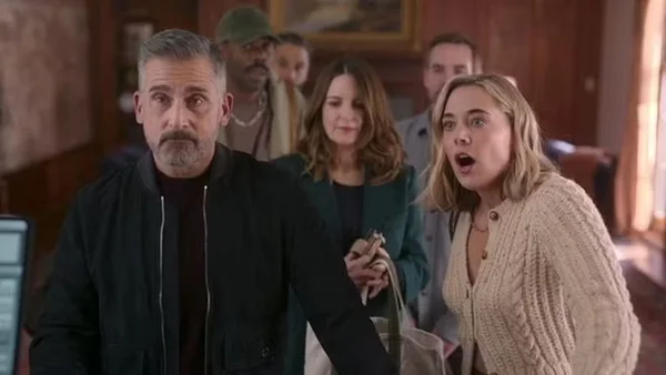 Cena com os casais de As Quatro Estações do Ano, disponível na Netflix - Metrópoles