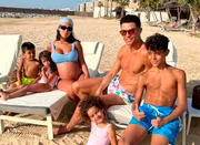 Cristiano Ronaldo com Georgina e filhos Cristiano Ronaldo com Georgina e filhos