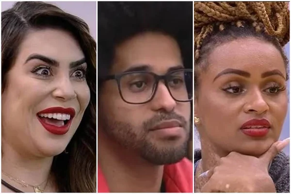 BBB22: enquete mostra quem sai entre Naiara Azevedo, Luciano e Natália