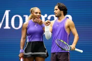 US Open: Alcaraz e Serena Williams vencem na estreia das duplas mistas - imagem 2