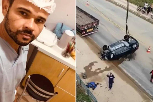 enfermeiro cai no rio desaparecido