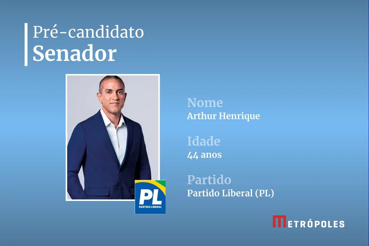 Arthur Henrique é pré-candidato ao governo de Roraima para as eleições definitivas de outubro Arthur Henrique é pré-candidato ao governo de Roraima para as eleições definitivas de outubro