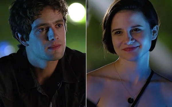 Nina (Bianca Comparato) e Rodrigo (Rafael Cardoso) em A Vida da Gente