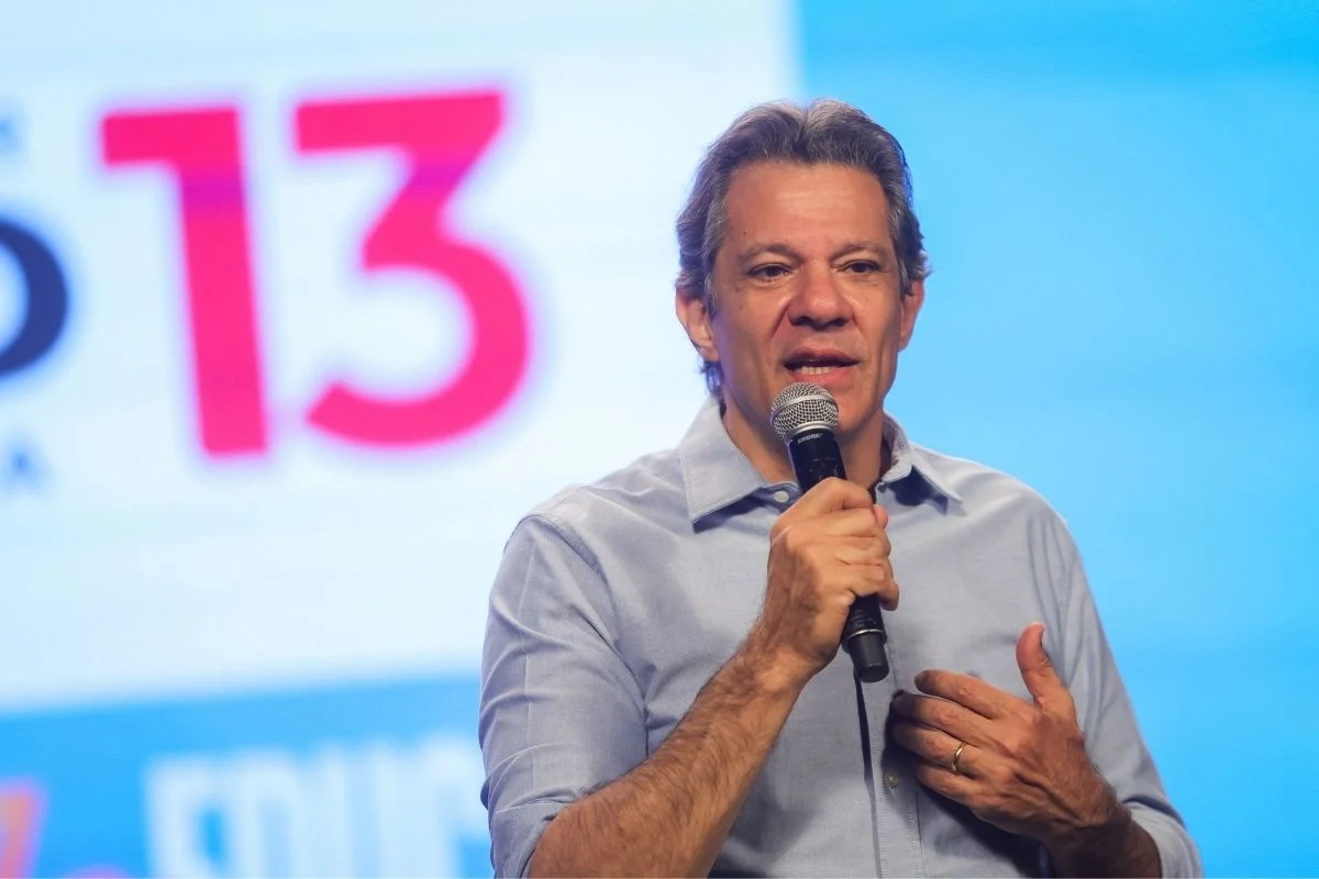 Haddad sobre desvantagem em pesquisas: “Temos 50 dias para debater” - imagem 2 Haddad sobre desvantagem em pesquisas: “Temos 50 dias para debater” - imagem 2