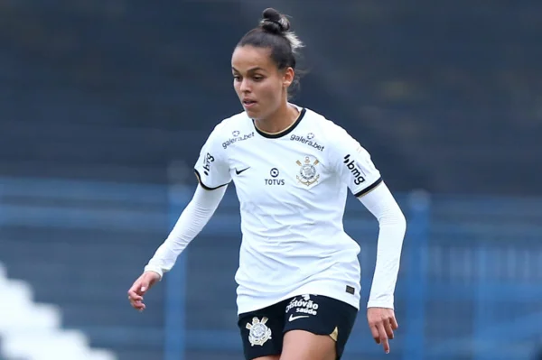 Gabi Portilho treinando pelo Corinthians