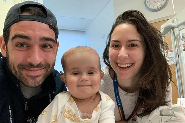 Francesca, filha do jornalista da CNN Andrew Kaczynski